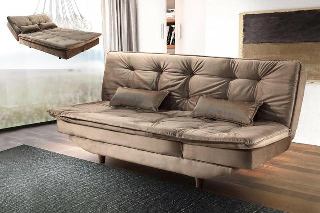 Cama sofá luxo Várias Posições - Aproveite Garanta o seu pague na entrega
