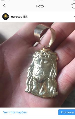 Pingente de ouro 18k 750 - Foto 3