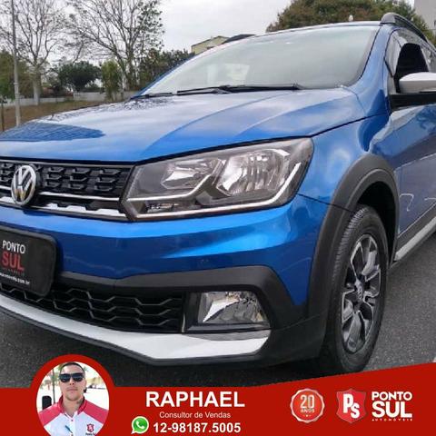 Ph Volksvagem Saveiro Cross 1.6 2017 Baixo Km Bancos em couro