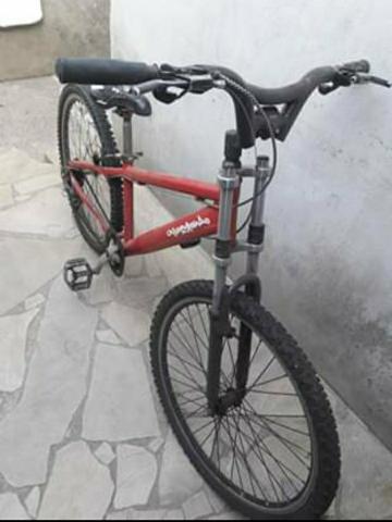 Bike estilo viking aluminio detalhada valor no quadro vem com as prata ou $$$ - Foto 2