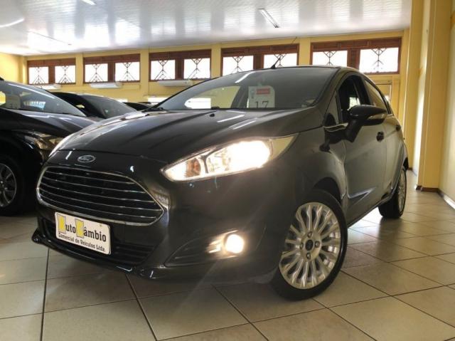 FIESTA HATCH TITANIUM 1.6 AUT. PRETO, COMPLETO, TOP DE LINHA, IMPECAVEL. IPVA 19 PAGO - Foto 7
