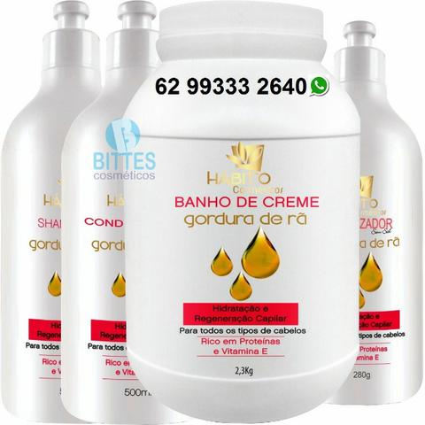 Hidratação Rica em Proteínas e Vitamina Hábito Cosméticos