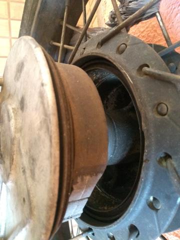 Roda Cg Traseira CG125 - Foto 4