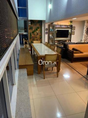 Apartamento Duplex com 3 dormitórios à venda, 142 m² por R$ 830.000,00 - Setor Oeste - Goi - Foto 4