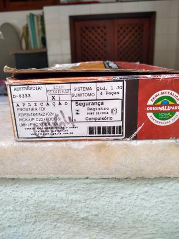 Pastilhas de freio dianteiras para Nissan Frontier 1998 em diante