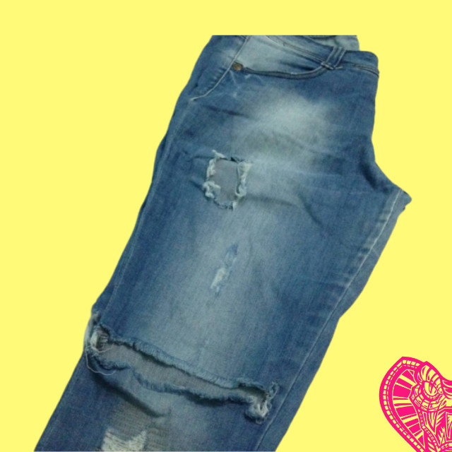Calça destroyed - Foto 3