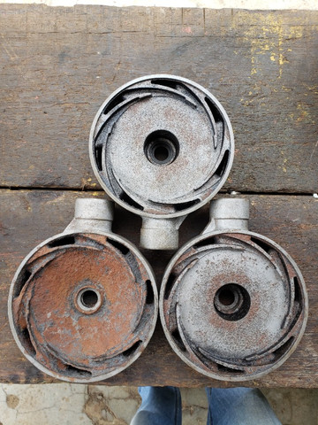 Bomba multi estágio Schneider ME BR 24100 recondicionada sem motor - Foto 4