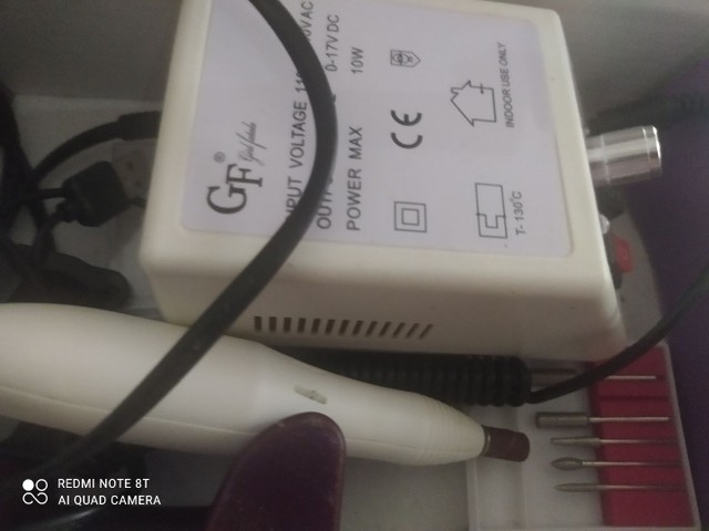 Lixadeira de unha profissional - Foto 2