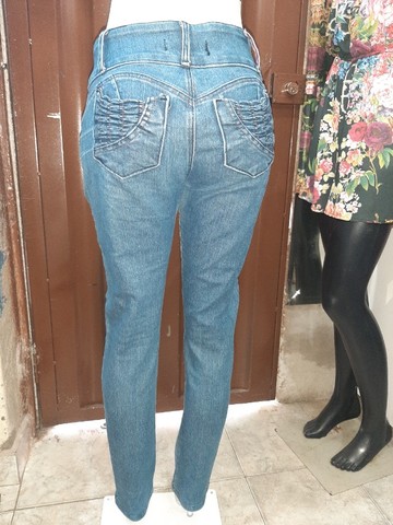 Calça Jeans Elastano Feminina - Tam. 42 - Foto 6
