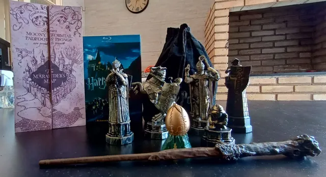 Xadrez Harry Potter - Planeta Deagostini - Completo - Item