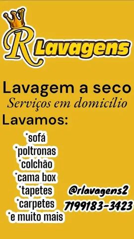 Lavagem a seco sofá colchão cama box - Serviços - Uruguai, Salvador  1243334675