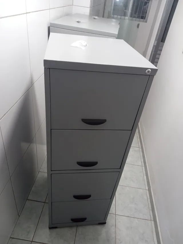 Arquivo de aço com 04 gavetas pasta suspensa  - Foto 3