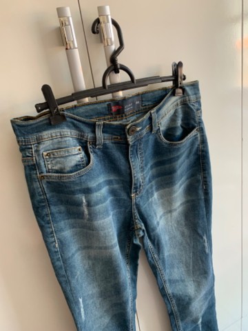 (TAM: 42) Calça Jeans Feminina  - Foto 5