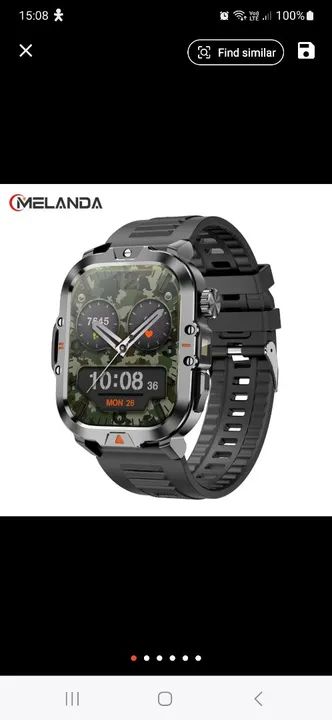 Smartwatch Melanda masculino