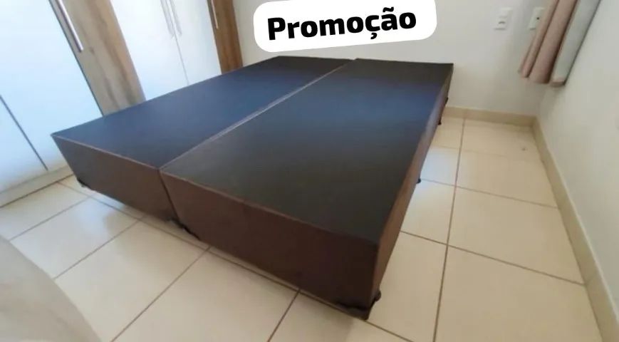 Cama box base e suporte (novo) 