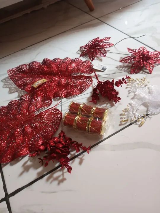 Kit de enfeites de natal 