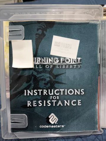 Turning Point: Fall of Liberty PS3 Original, mídia física. - Foto 4