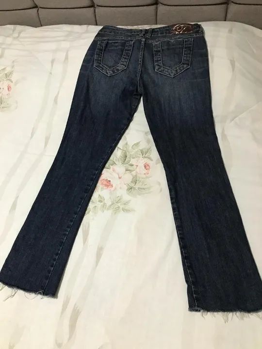Calça jeans da marca Triton usada - Foto 4