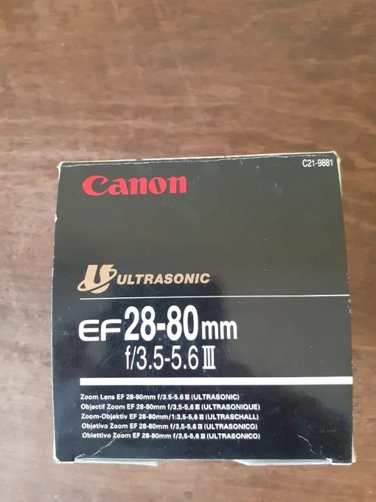Lente Canon EF28-80mm f/3.5-5.6 III USM - Foto 6