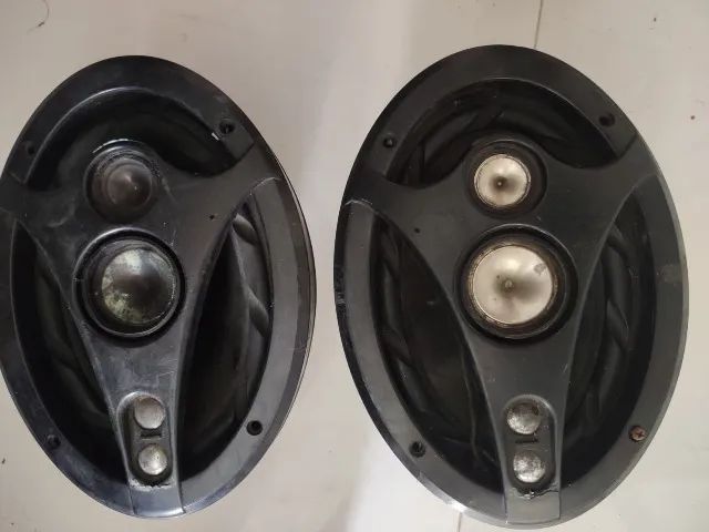 Par Alto Falante Para Carro Subwoofer Bomber Speakers 6x9