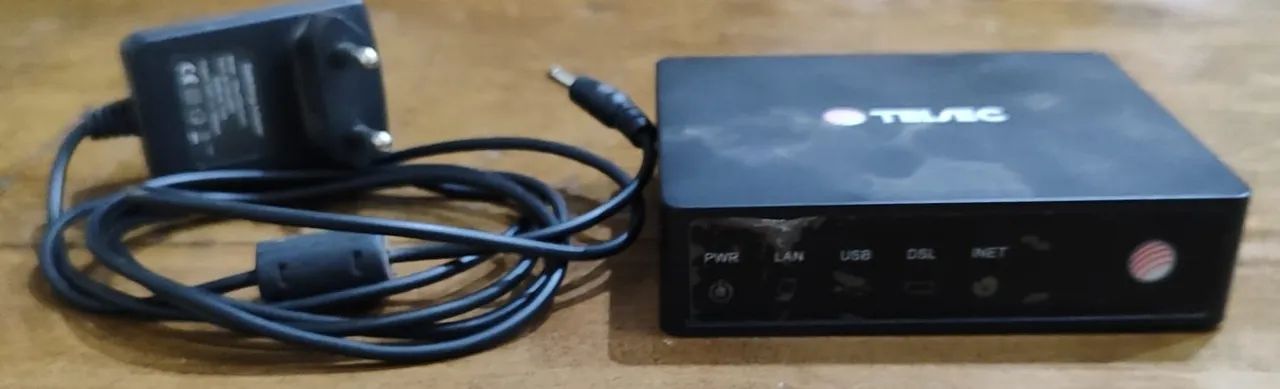 Modem Router ADSL2 Telsec - Modelo TS-9000 - Usado - Foto 2