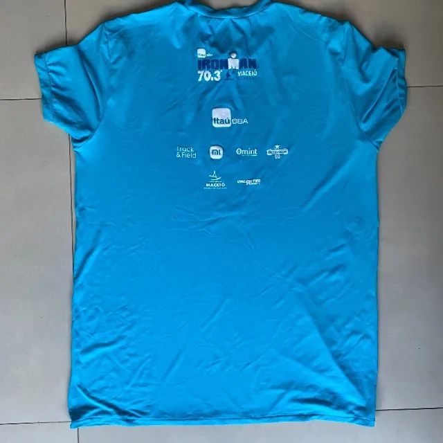 289 - Camisa de Finisher Ironman Maceió 2023 70.3 Half meio