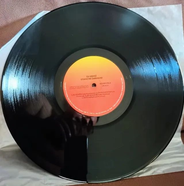 Lp Disco Vinil Gospel Evangélico Otávio De Carvalho Eu Venci - raro - Foto 3