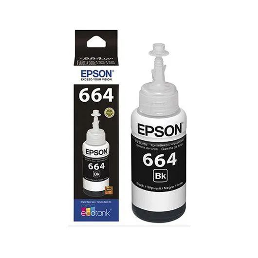 Tinta Epson Ecotank 664 Preto - Original - Foto 2