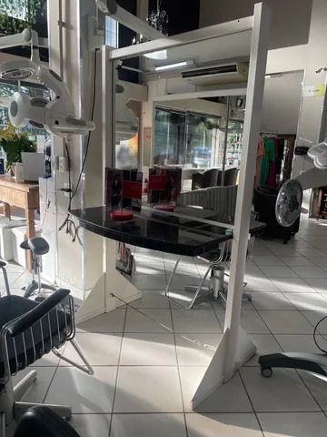 Bancada Dupla Granito com espelho 
