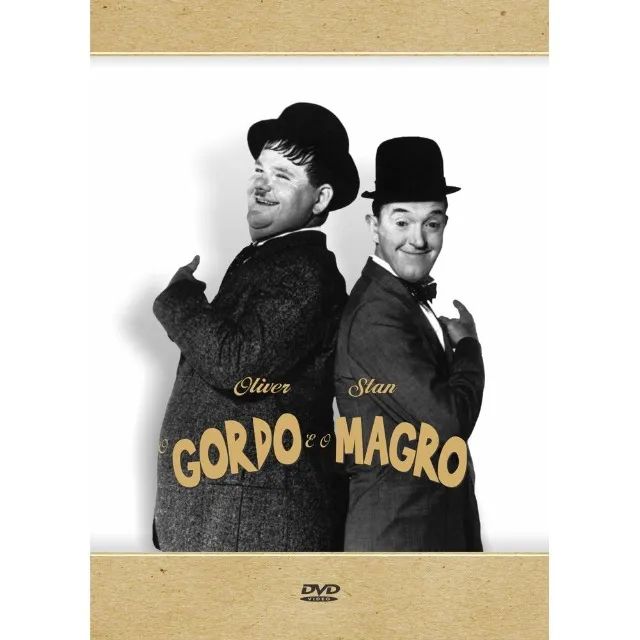 Box DVD: O Gordo e o Magro (4 Discos) - Produto Novo / Lacrado