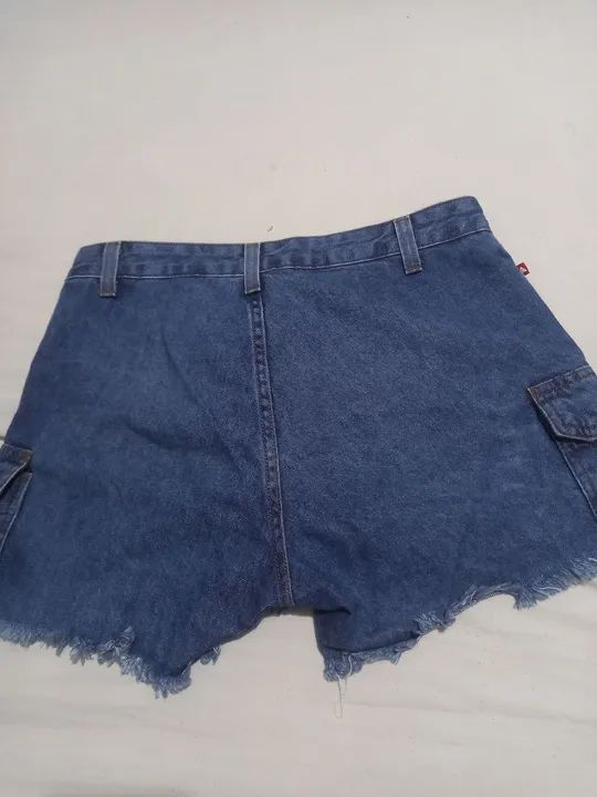 Short Jeans Desfiado - Foto 2