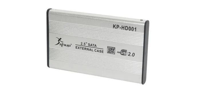 Case Gaveta HD Sata 2.5'' USB 2.0 Externo KP-HD001 - Knup Loja Coimbra Computadores  - Foto 2