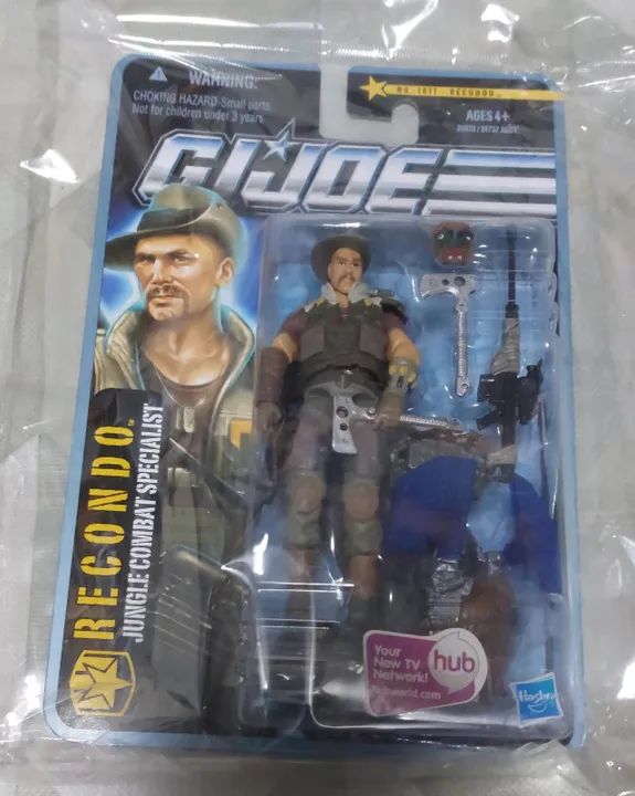 Gi Joe Recondo Comandos em Ação - Lacrado na Cartela
