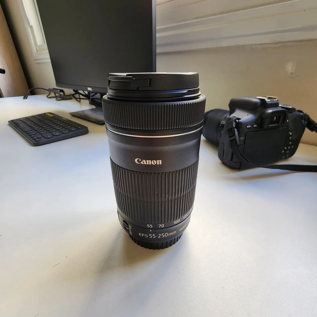 Lente Canon 55-250mm - Foto 4