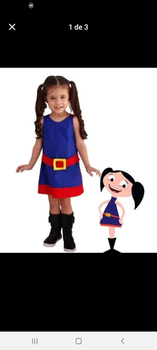 Vestido show da Luna
