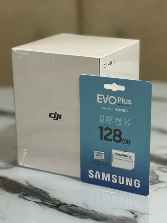 Drone Dji Mini 4k lacrado + cartão 128gb + 12x s/ juros (sem estoque). - Foto 6