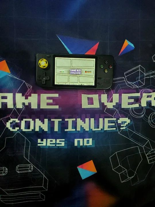 Powkiddy RGB10S 64GB Jogos N64 GBA GBC Emuelec Portátil 