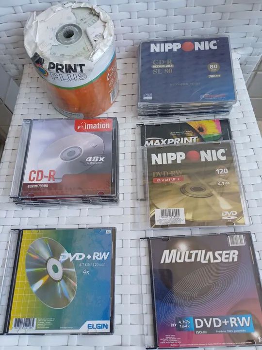 CD R, DVD R, DVD RW, mídias virgens!  - Foto 2