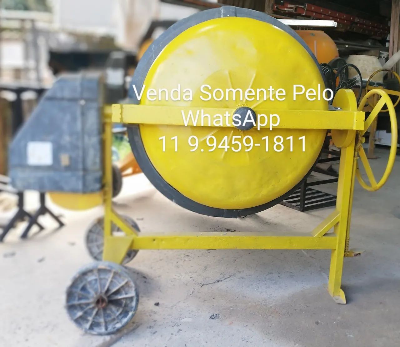 Betoneira 400 Litros - Usada em ótimo estado - Foto 3
