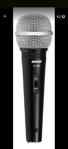 Microfone profissional shure  - Foto 5