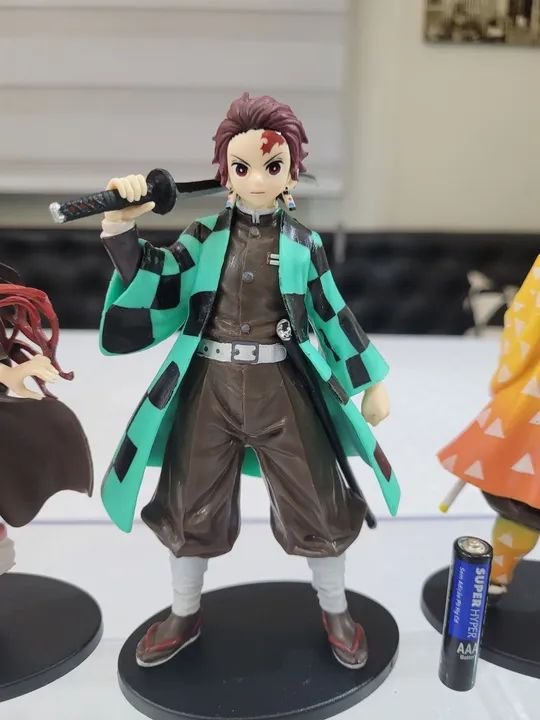 Bonecos Demon Slayer - Nezuko, Tanjiro e Zenitsu - Foto 4