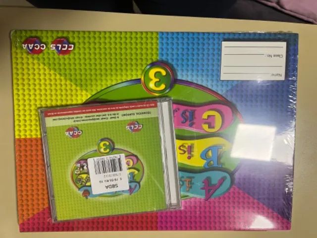 Livro ABC 1, 2 ou 3 CCAA