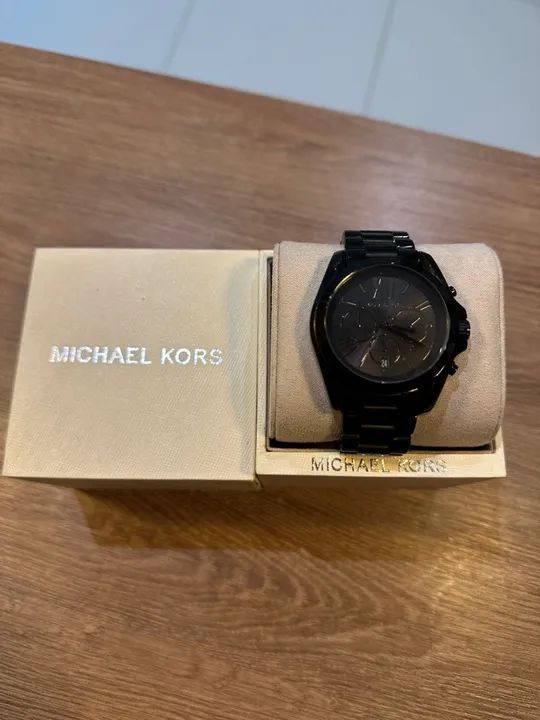 Relógio Michael Kors Masculino Preto - Foto 3