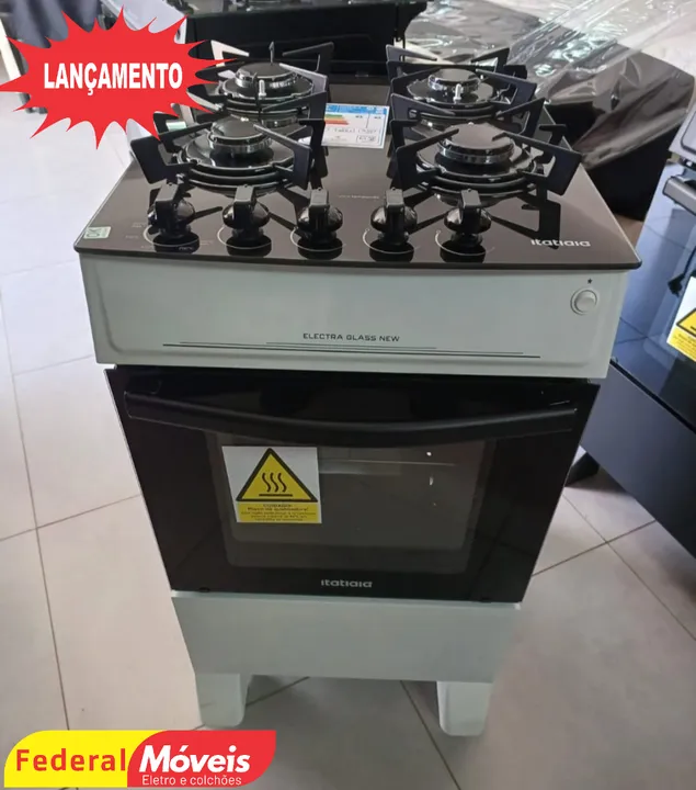 Fogão 4 Bocas Automático Itatiaia Novo - Promoção Limitada