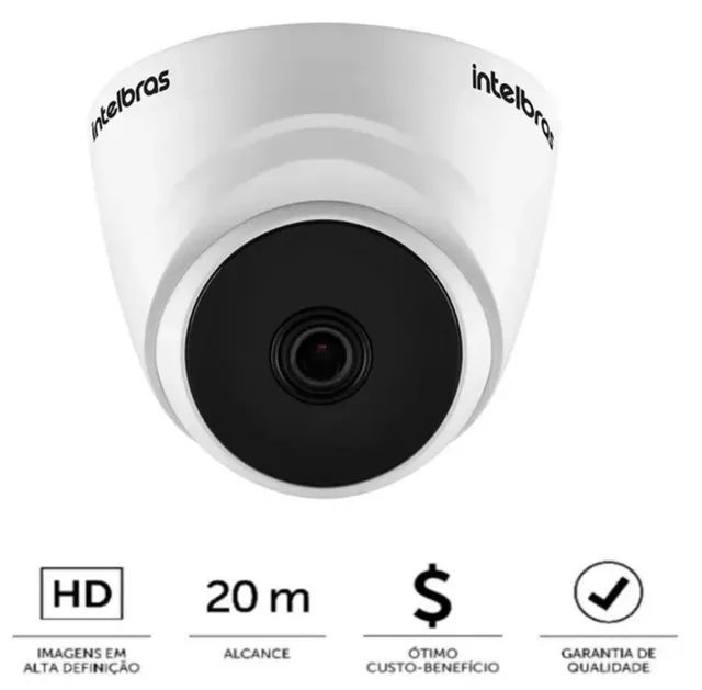 Câmeras de segurança INTELBRAS instalado. - Foto 2