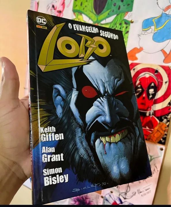 O evangelho segundo lobo hq capa dura - Foto 2