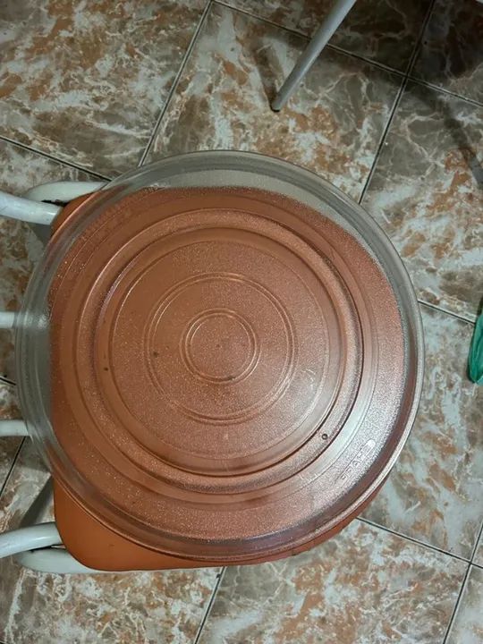 Antigo prato de microondas 39 cm - original  - Foto 3