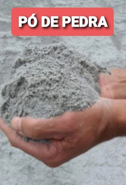 Pó de pedra carga 14 metros R$1.259.00