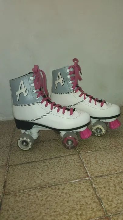 Patins Roller Quad Infantil - Foto 3