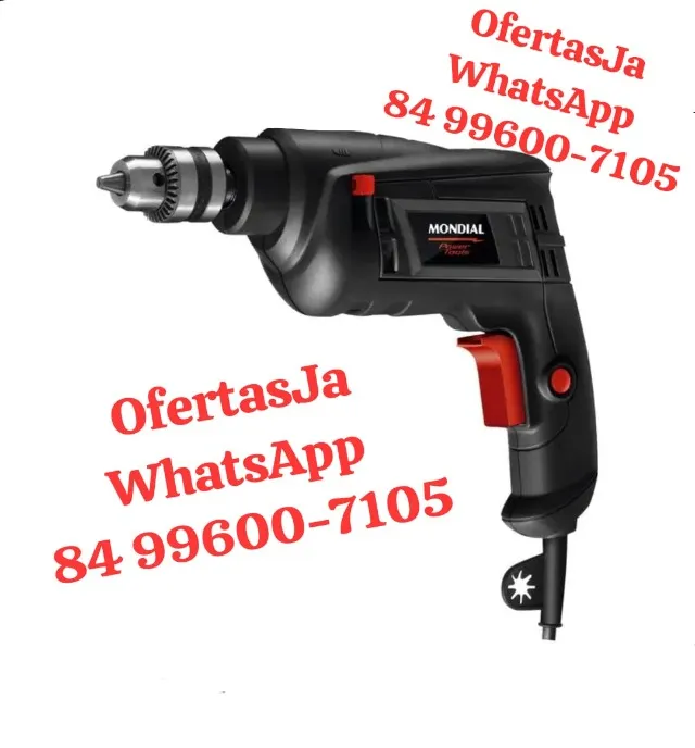 Furadeira de Impacto Mondial 550W de Potencia - 3/8